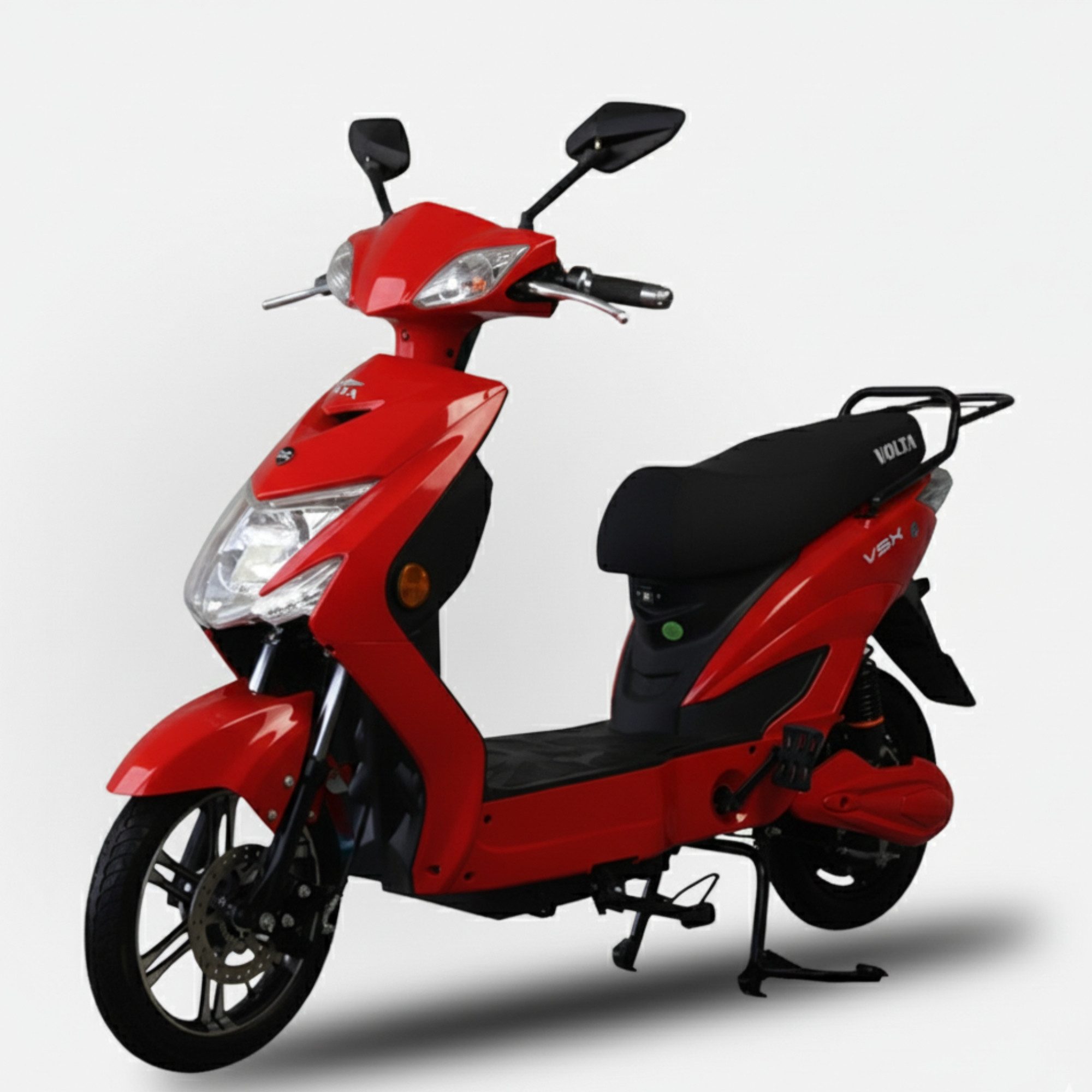 Volta E-Motorroller Volta VSX Elektro-Roller E-Roller L1e-A Moped Führerschein, 220 W, 25 km/h, mit Top-Case ca. 50km Reichweite, 150kg Zuladung, Blei-Gel-Akku, COC