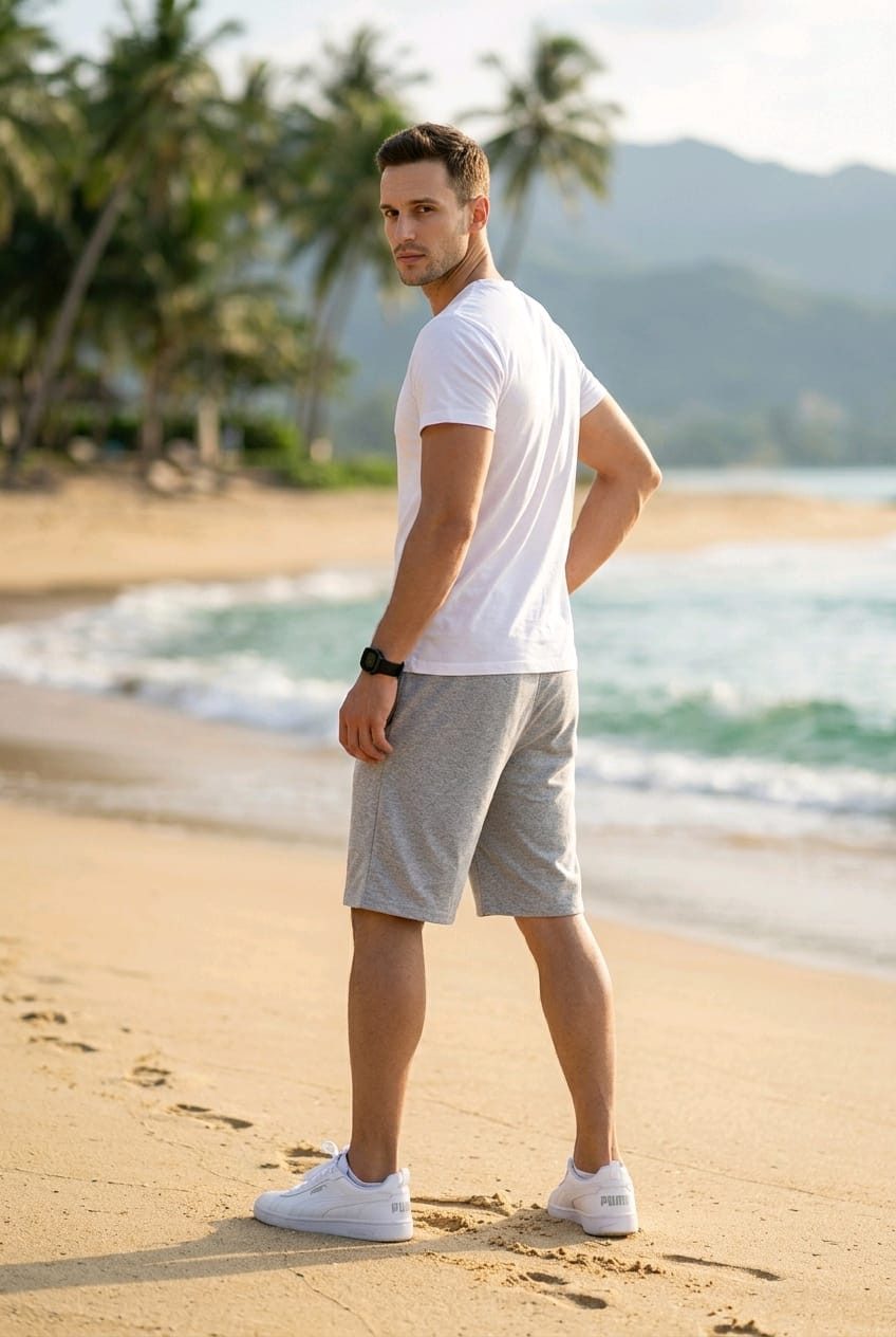 Reslad Sweatshorts Reslad Kurze Hosen Herren Sporthose RS-5096 (1-tlg., Jogginghose kurz Sporthose kurze Hose) Jogginghose kurz Laufhose Sweathose Trainingshose