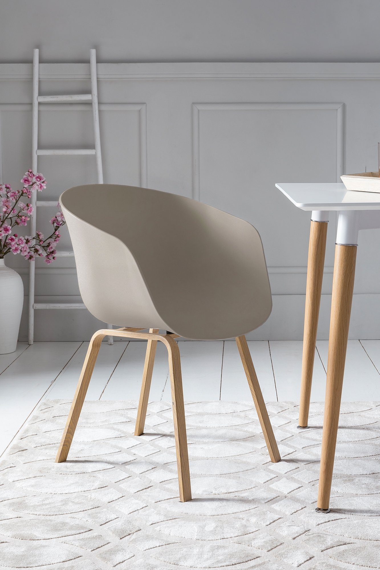 SalesFever Schalenstuhl (Set, 2 St), Metallbeine günstig online kaufen