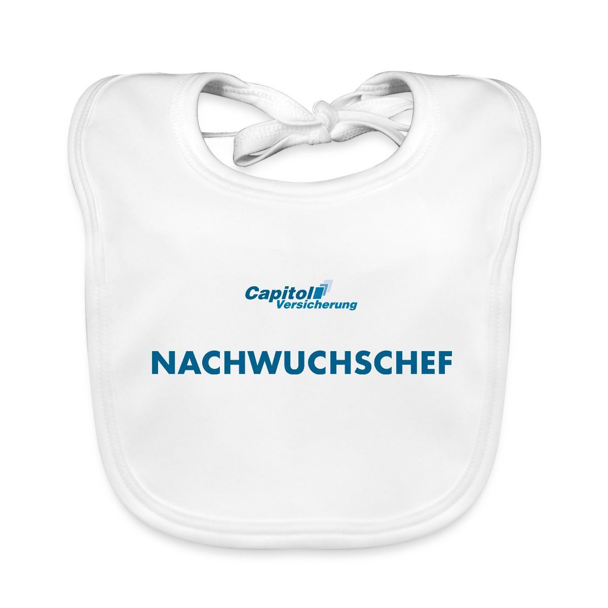 Spreadshirt Слюнявчики Stromberg Capitol Versicherung Nachwuchschef Baby Bio-Lätzchen, (1-St)