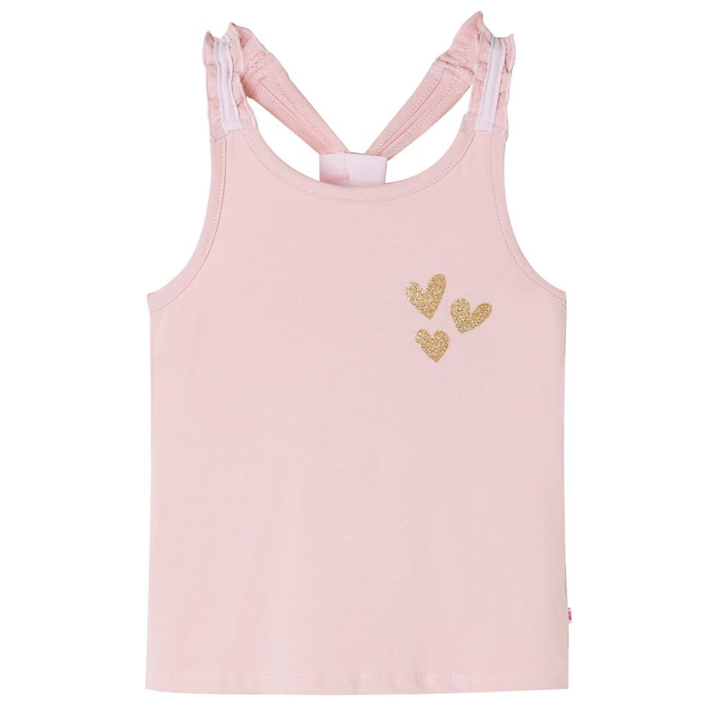 vidaXL Tanktop Kinder-Tanktop Hellrosa 128