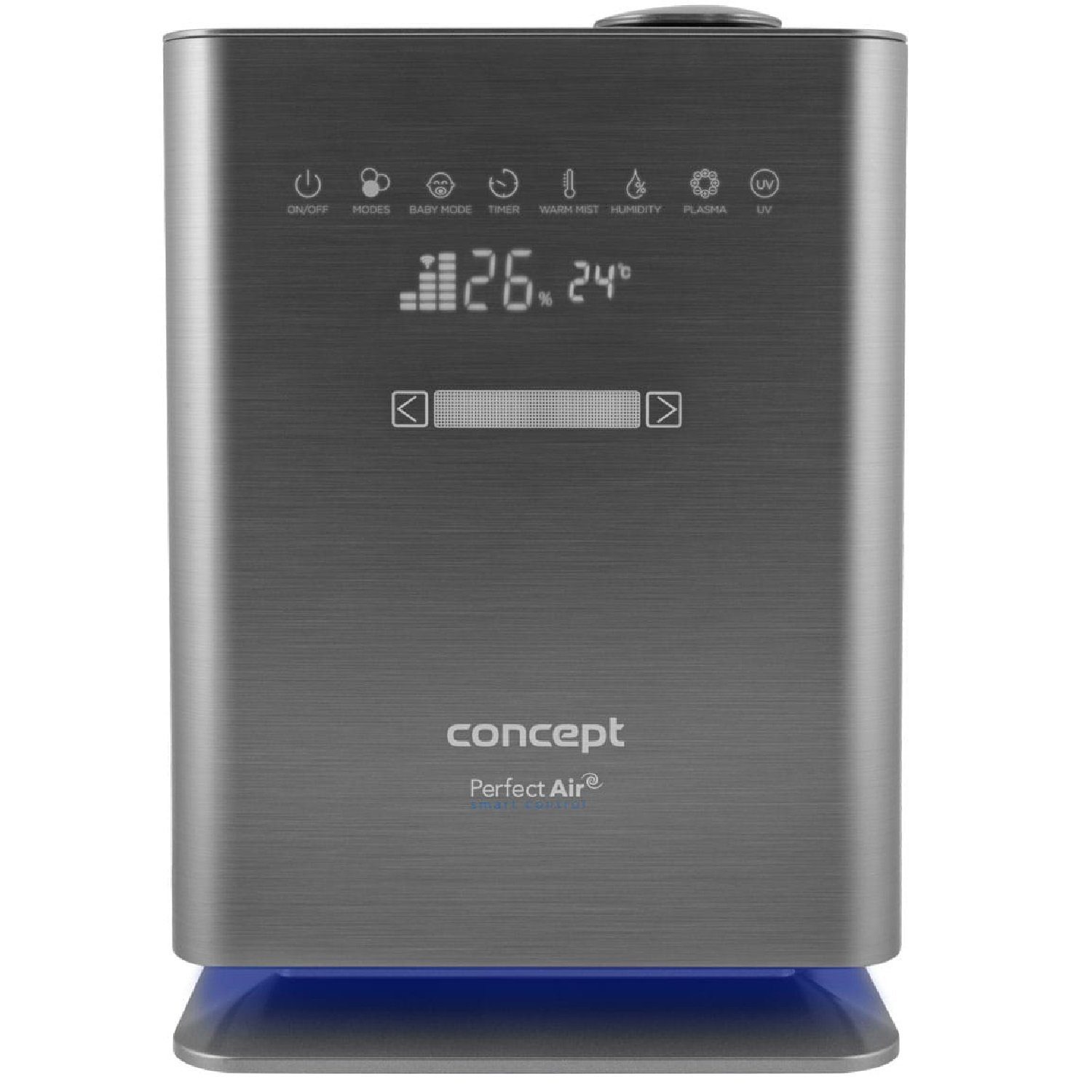 Concept Luftbefeuchter Perfect AirSmart, Timer: 1-12 h, Wassertankkapazität 4,6 l