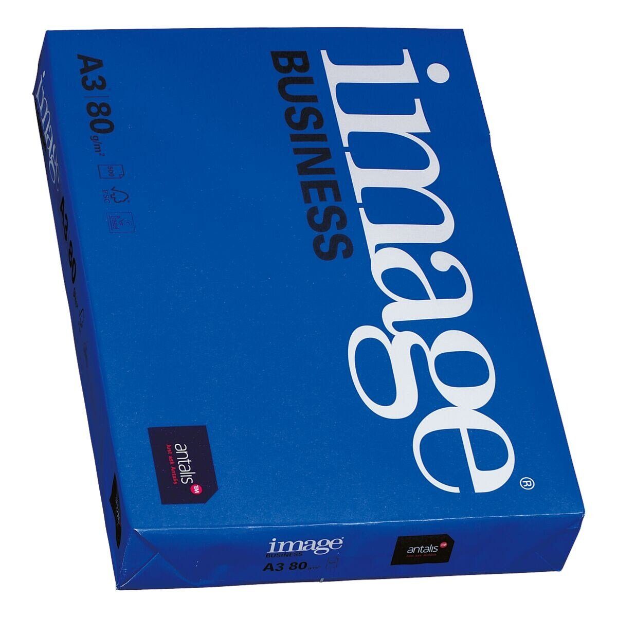 Thumbnail - ANTALIS Druckerpapier image Business, DIN A3, 80 g/m², 161 CIE, 500 Blatt