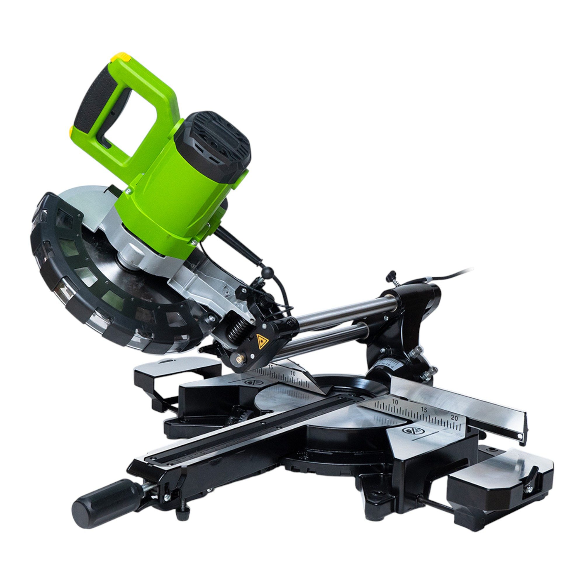 PRO CRAFT Kapp- und Gehrungssäge PGS256 Kappsäge 2000 Watt 255 mm mit Schlitten + Sägeblatt