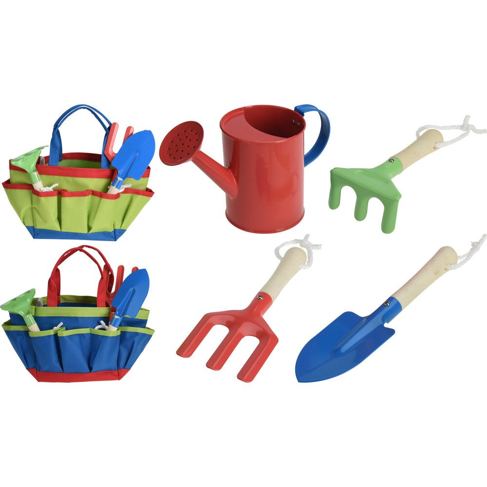 Koopmann Kinder-Gartenset Kinder Gartenwerkzeug-Set - 1 Stück, (5-tlg)