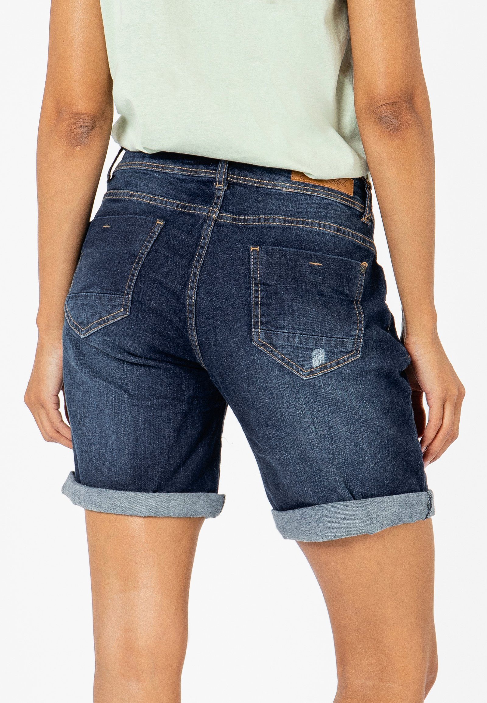 SUBLEVEL Jeansbermudas Damen Jeans Shorts kurze günstig online kaufen