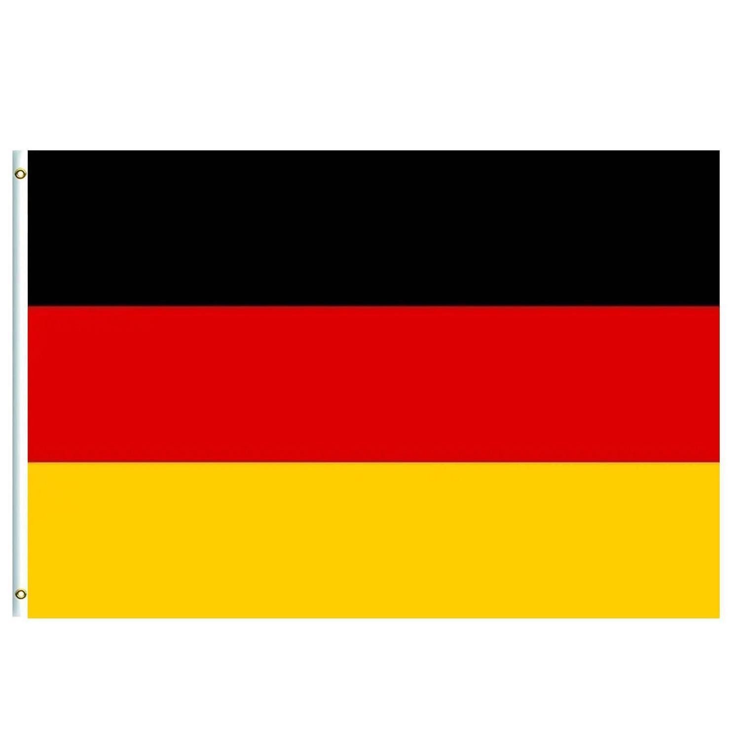 LuxusKollektion Flagge Deutschlandflagge 90x150cm Fanartikel EM Oly