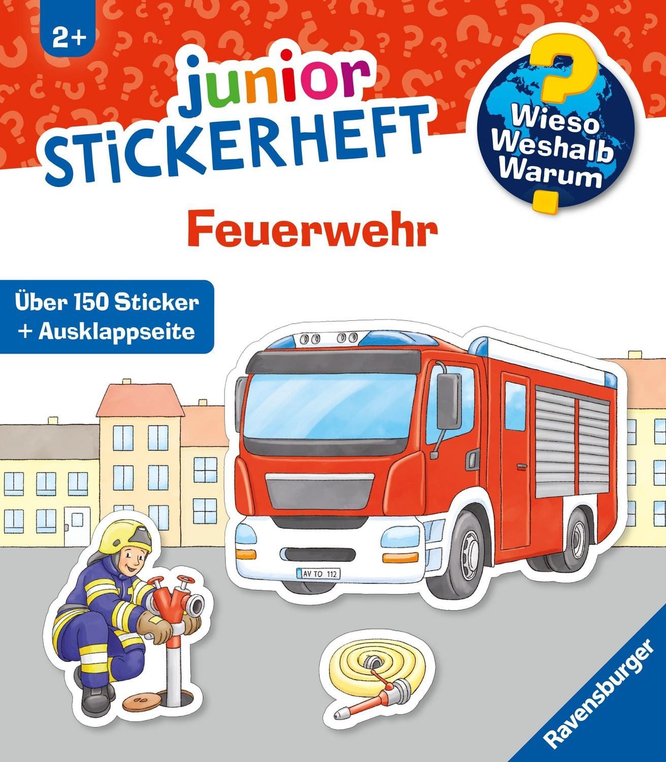 Wieso? Weshalb? Warum? junior Stickerheft - Feuerwehr / diverse