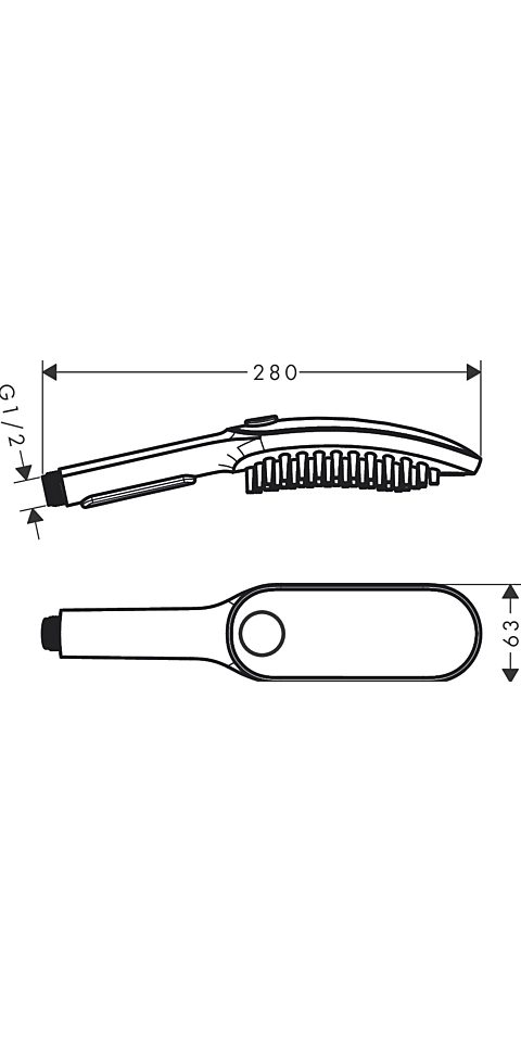 hansgrohe Handbrause