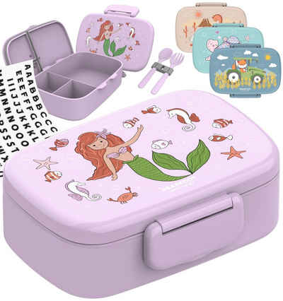 BEARFOOT Lunchbox Trendige Bento Box, Vesperbox, Vielseitige und Praktische Snackbox, Ideal für Mädchen und Jungen