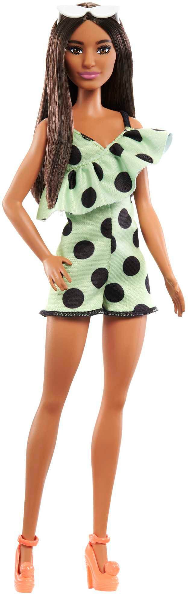 Mattel® Barbie Anziehpuppe Fashionistas, Lime Green Polka Dots