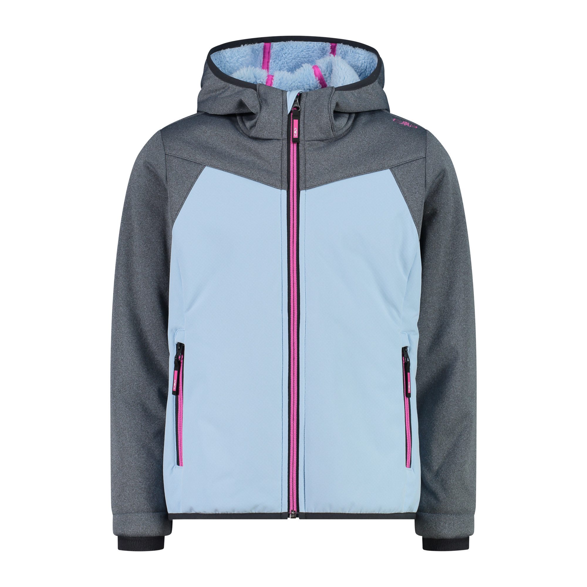 Softshelljacke CMP Mädchen Softshelljacke KID G JACKET FIX HOOD 34A3495