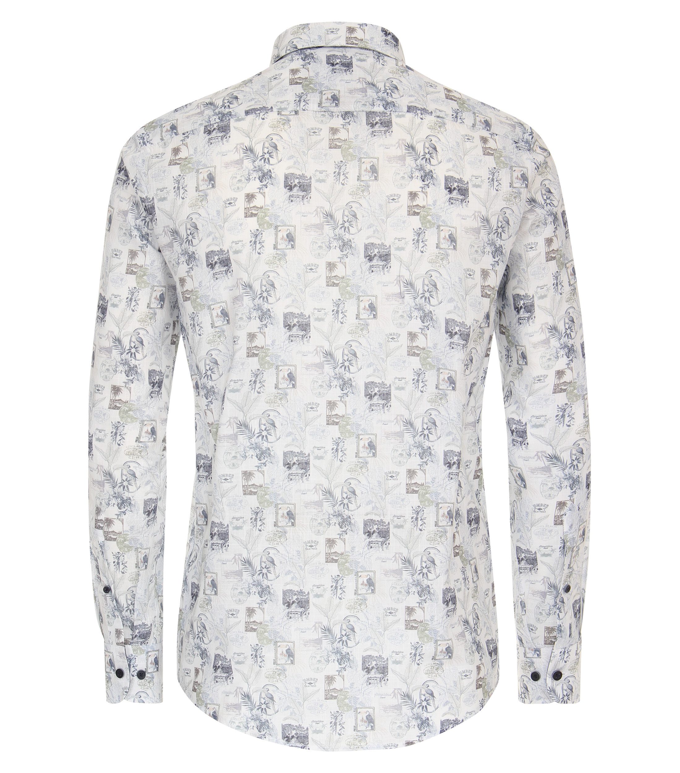 CASAMODA Langarmhemd CASAMODA Freizeithemd Print günstig online kaufen
