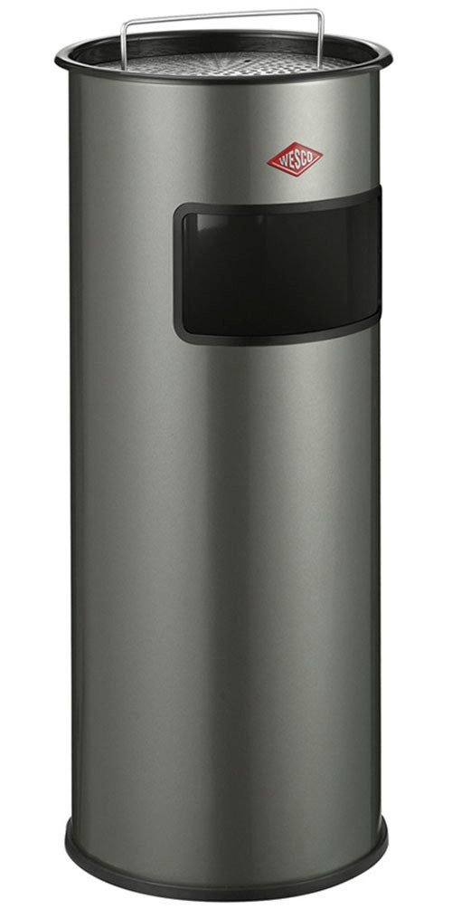 WESCO Aschenbecher, Standascher mit Sieb, 50 Liter