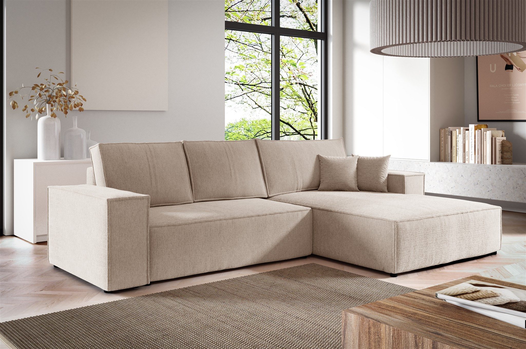 Fun Möbel Ecksofa Schlafsofa Sofa CORUNIA günstig online kaufen