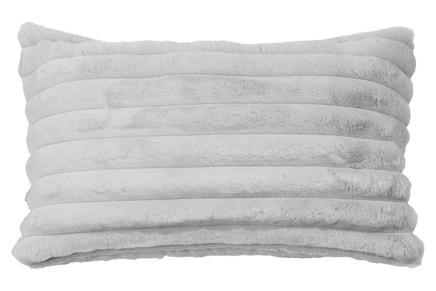 Gözze Dekokissen VITO, Silbergrau, Breitcordoptik, 30 x 50 cm, Polyester