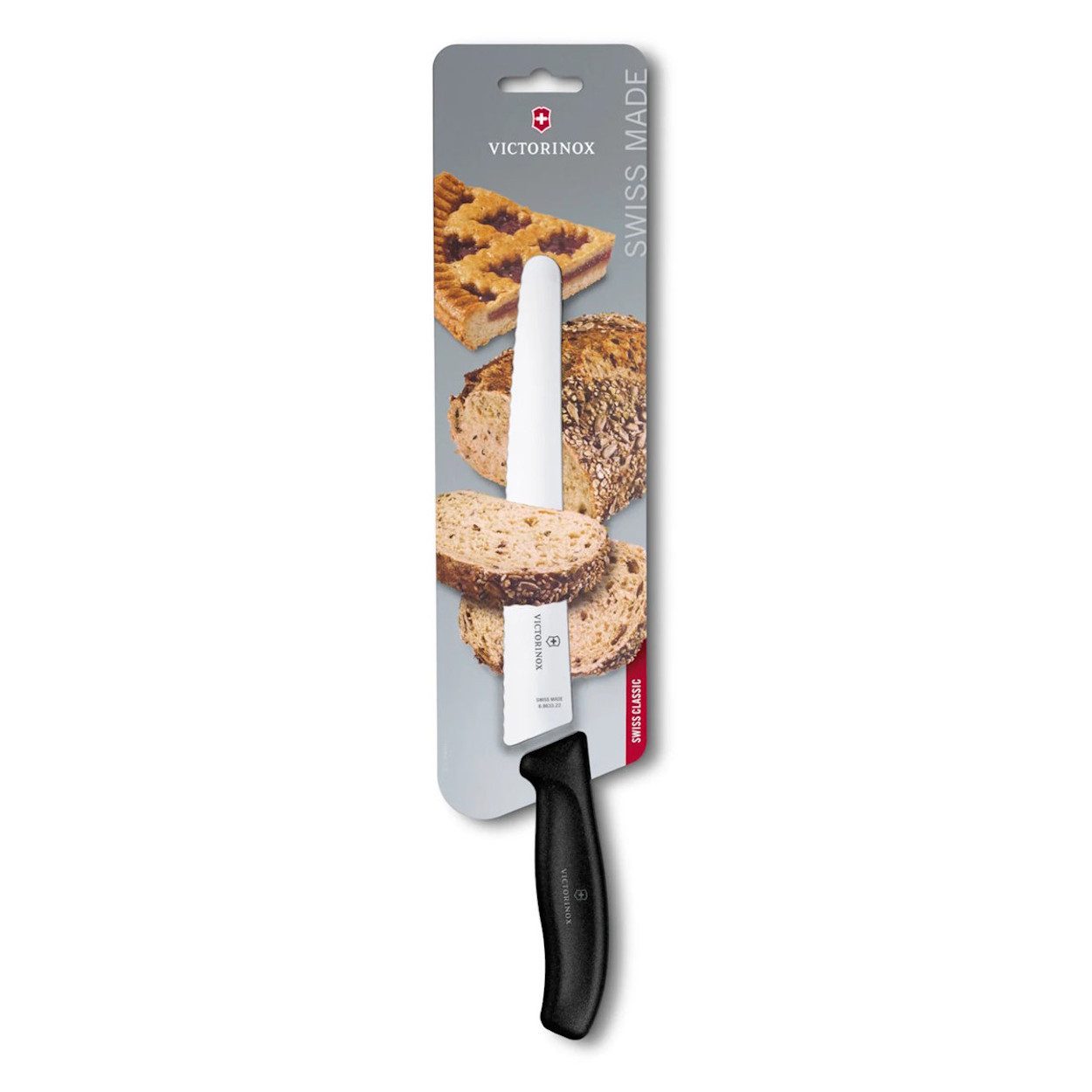 Victorinox Kochmesser 6.8633.22B - Brot- und Konditormesser (22 cm)