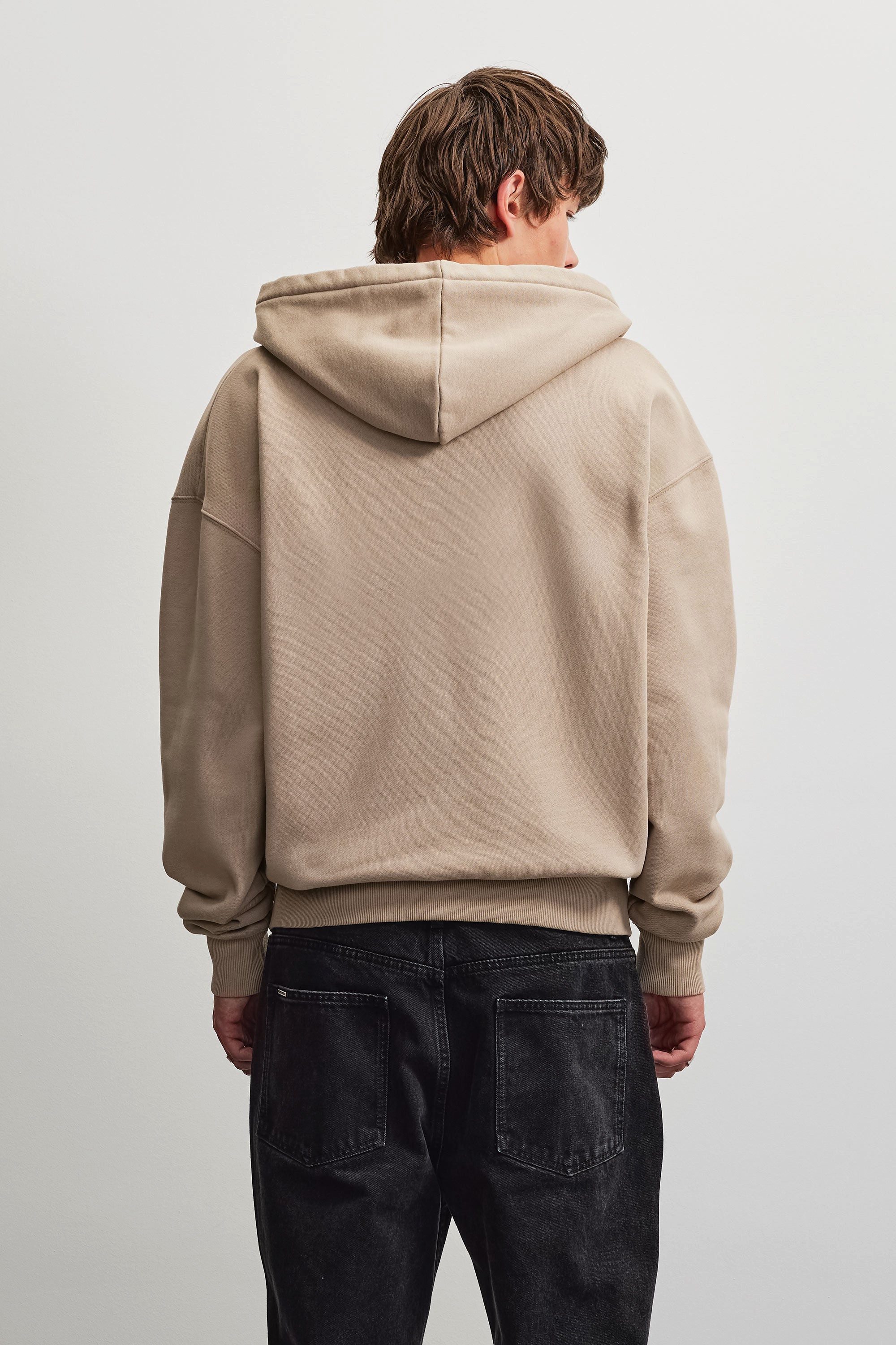 PEGADOR Kapuzensweatjacke Logo Oversized Sweat Jacket Baumwollmischung, oversize – Bild 3 von 5