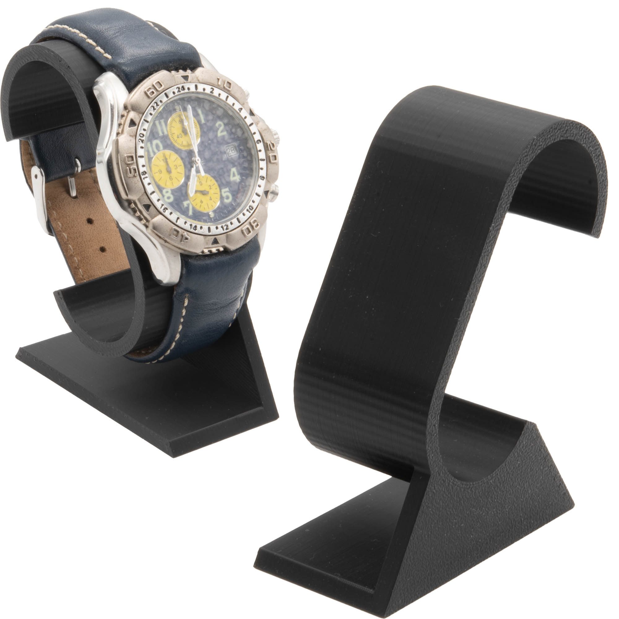 TSB Werk Schmuckablage Uhrenständer Armbanduhren Ständer Halter Uhr, Aufsteller, Uhrenhalter, Uhrhalterung