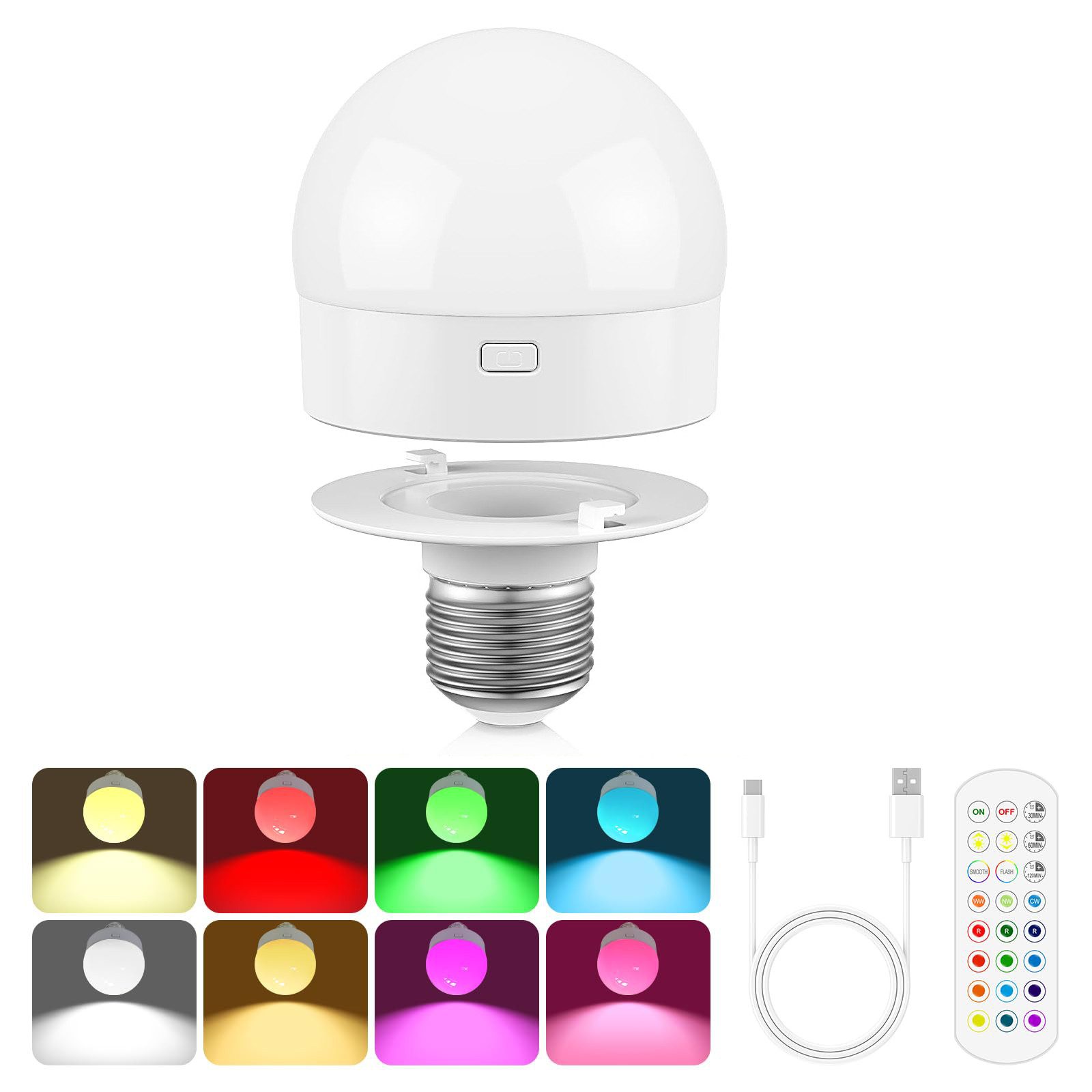 MUPOO LED Nachtlicht LED Glühbirne USB günstig online kaufen