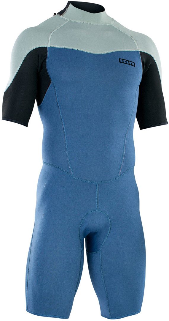 ION Neoprenanzug ION ELEMENT 2/2 BACK ZIP Shorty cascade blue
