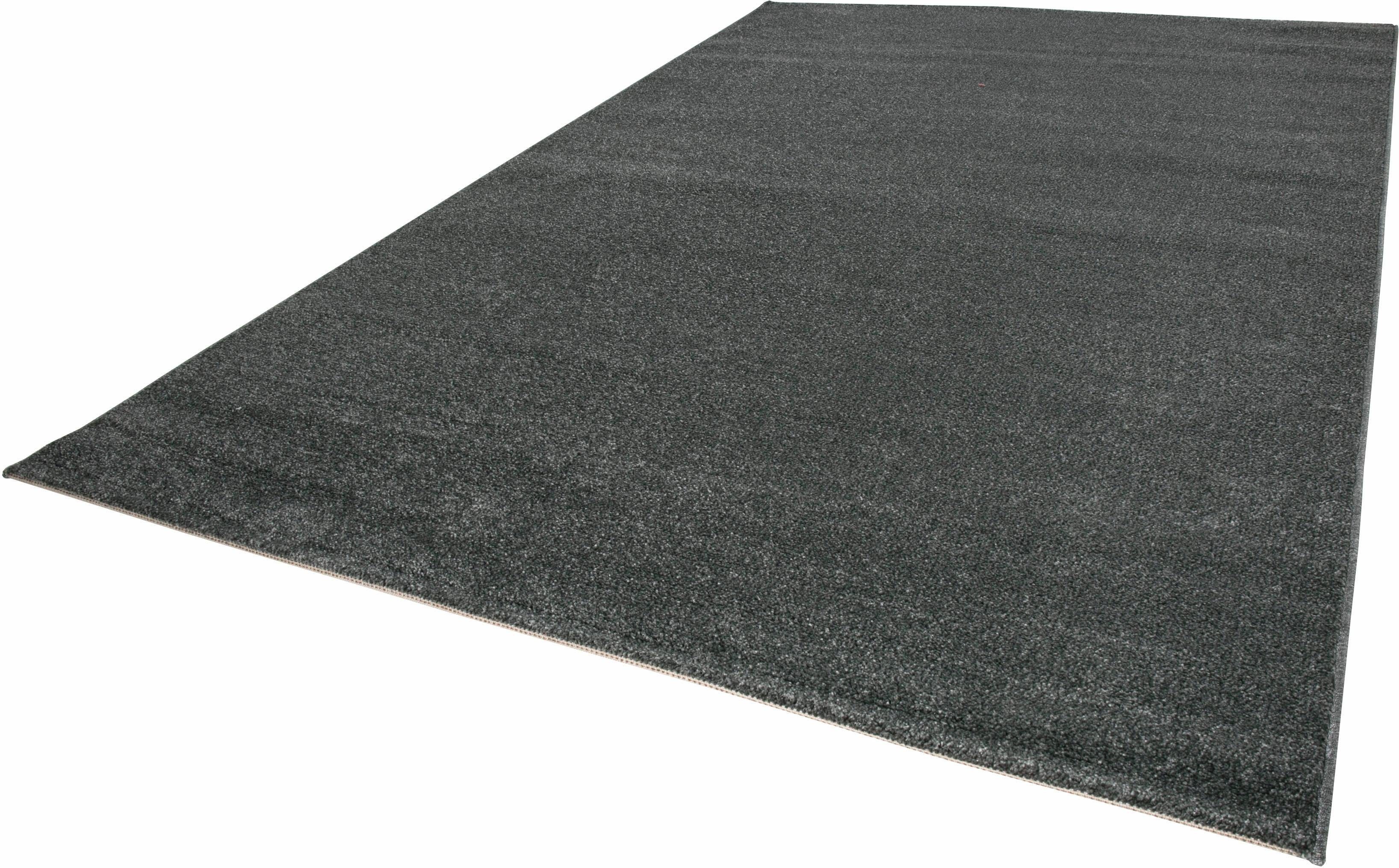 Teppich Jerez, Andiamo, rechteckig, Höhe: 8 mm, Kurzflor, gewebt,  Uni-Farben, auch als Läufer, Farblich abgestimmte Umkettelung