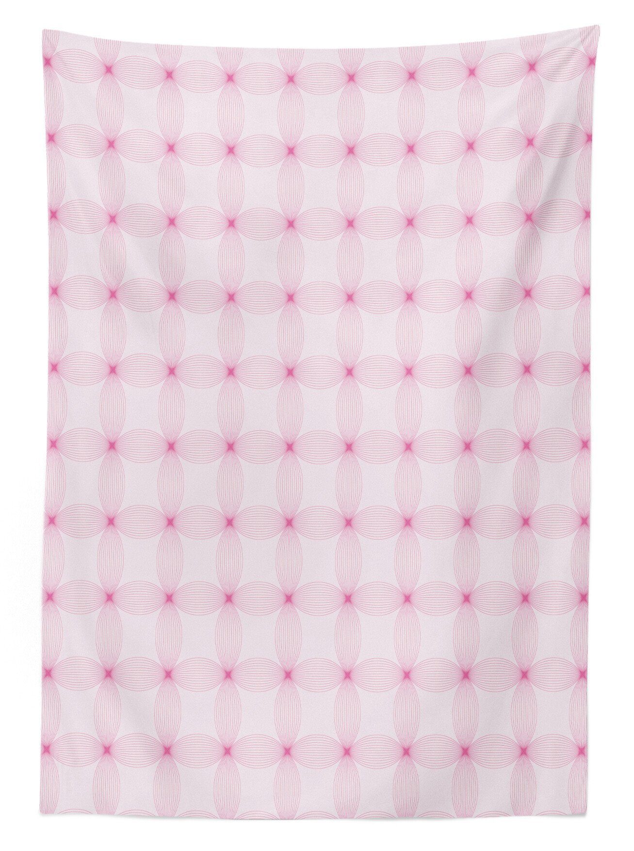 Abakuhaus Tischdecke Baby-Rosa Motive Bereich geeignet Außen den Modern Für Farben, Klare Farbfest Tangled Waschbar