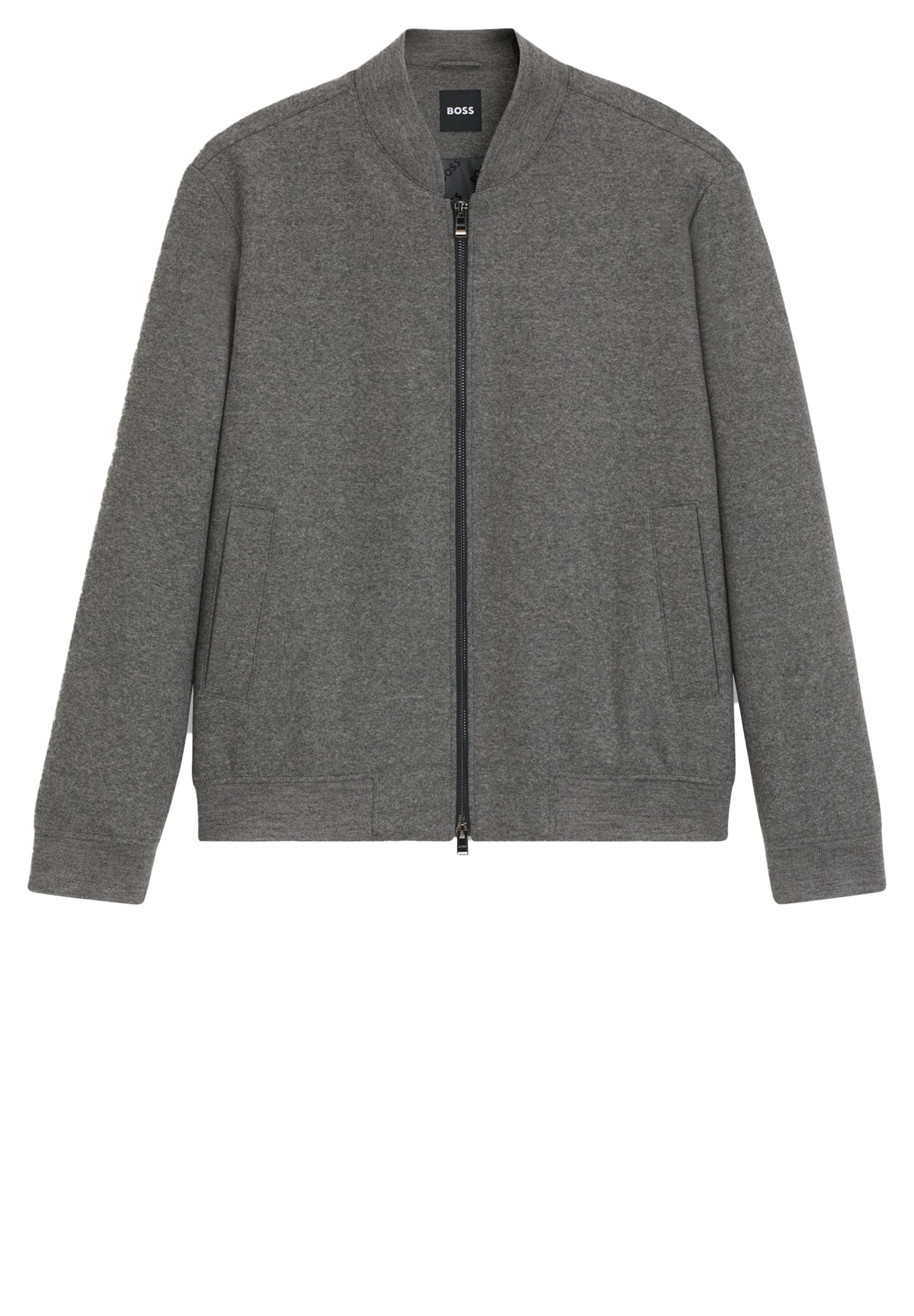 BOSS Anzugsakko Hanry aus gebürstetem Stretch-Flanell (1-tlg)