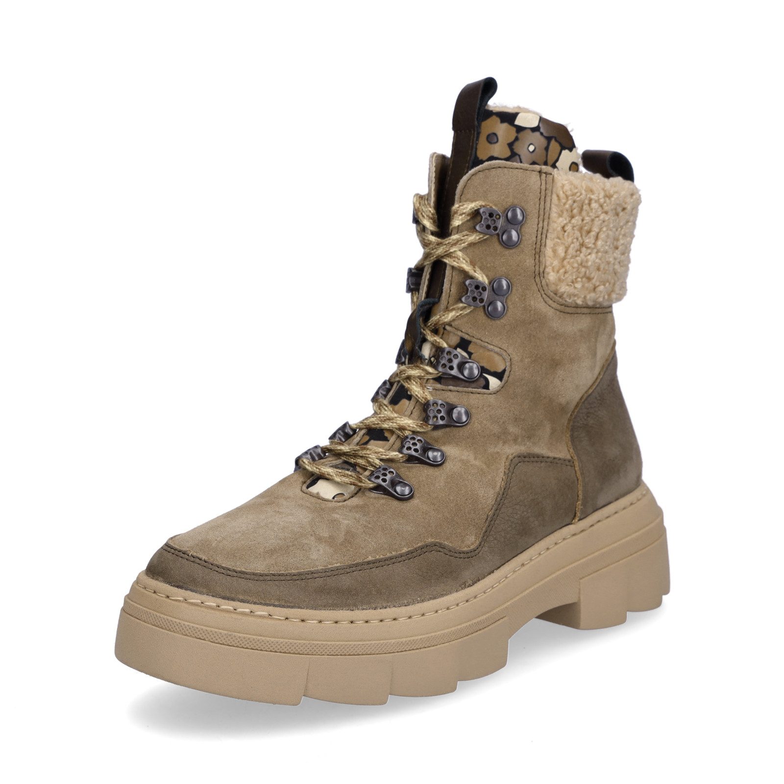 Waldläufer Waldläufer Damen Schnürboot Saiga taupe Schnürboots