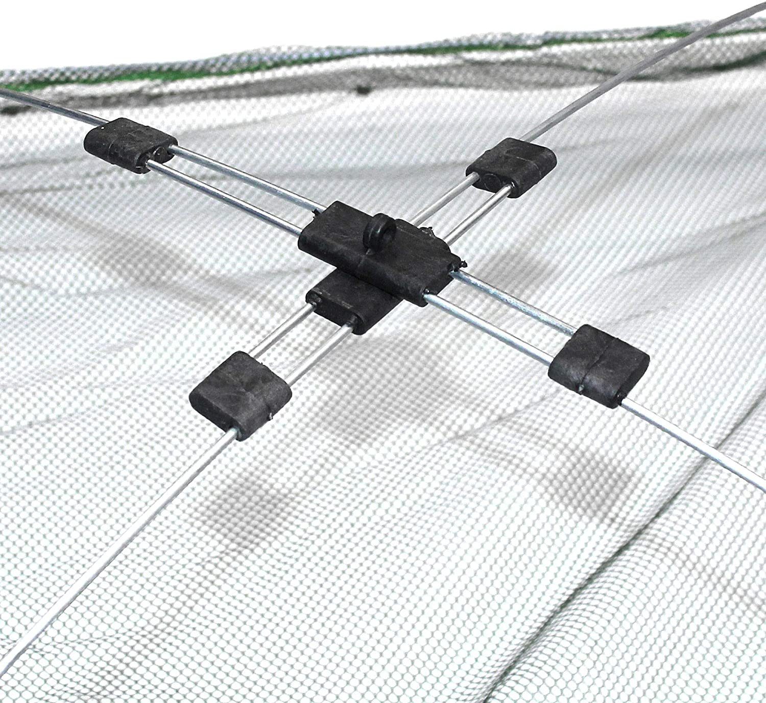 Fischsenke Schnellspann-System Zite mit Fluchtschutz Köderfischsenke und 1x1m