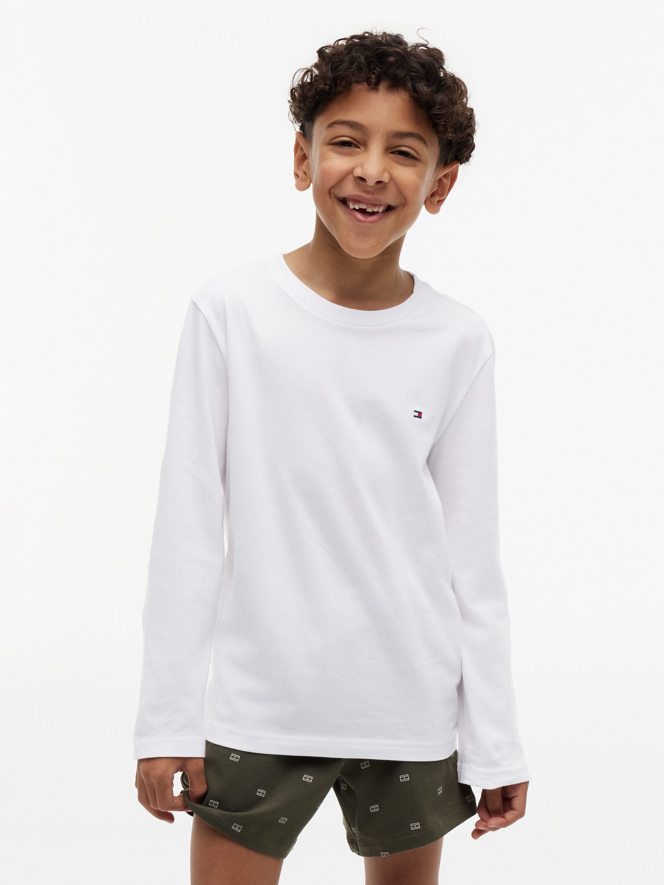Tommy Hilfiger Underwear Langarmshirt 2P CN TEE LS (Packung, 2-tlg., 2er-Pack) mit Markenlabel