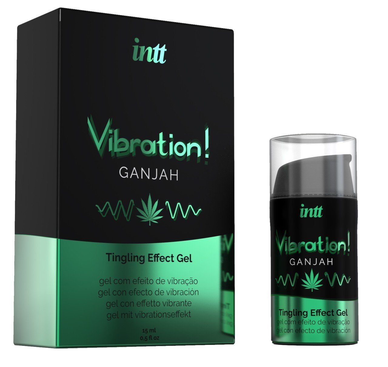 intt - 15 Ganjah15ml Liquid INTT Vibration ml Gleitgel