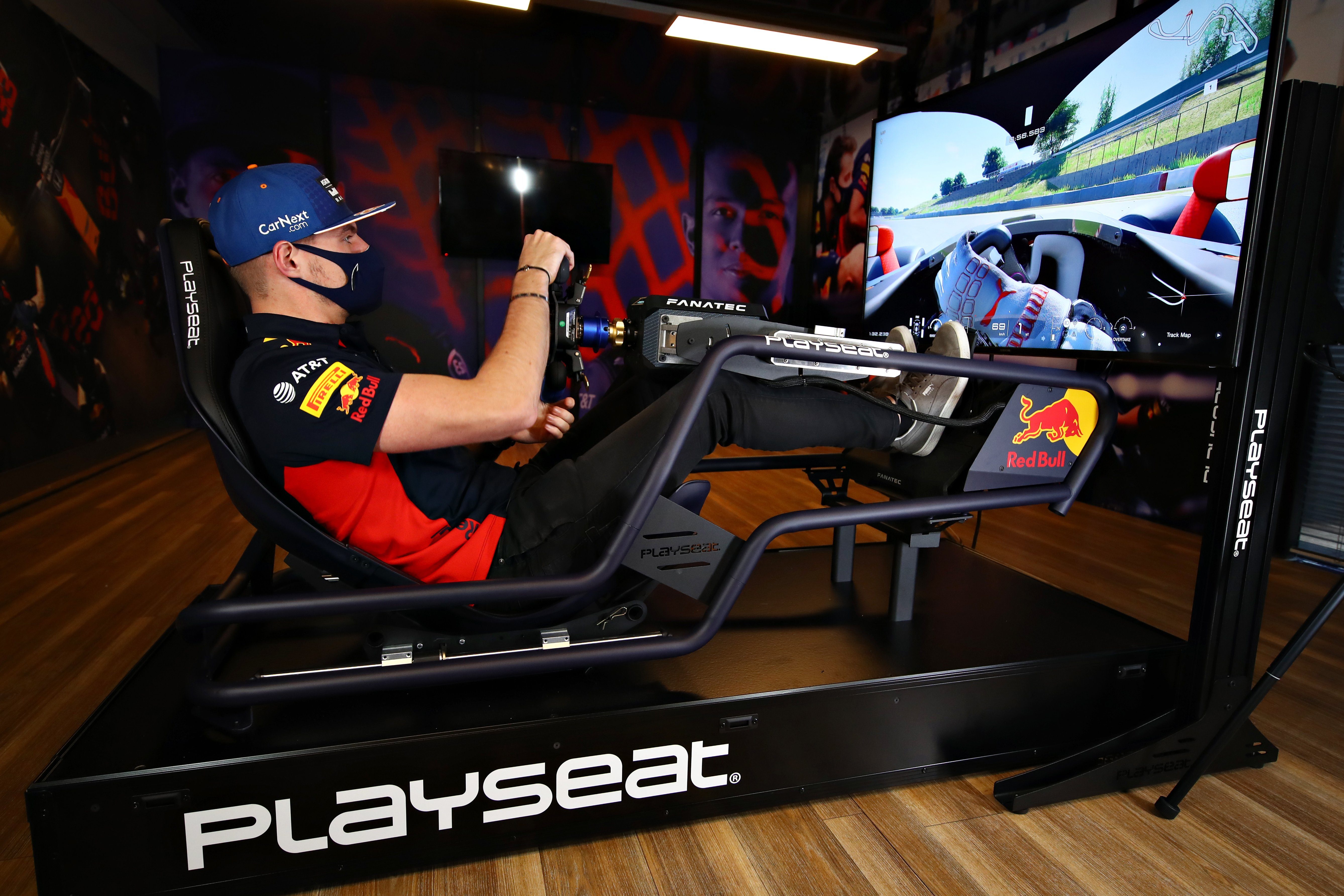 Edition Bull Formula Playseat - Intelligence Red Racing Gaming-Stuhl