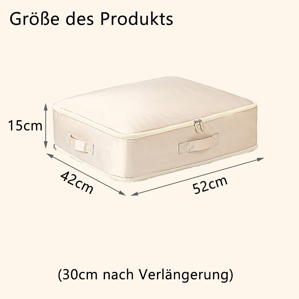 NUODWELL Aufbewahrungsbox Ultra-platzsparende Organizer-Tasche, Bettdecken günstig online kaufen