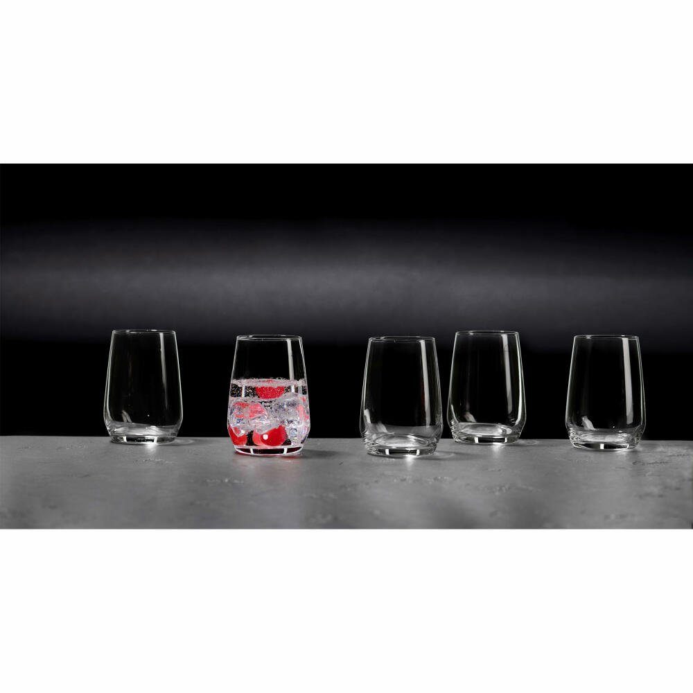 6er Flamenco Becher Glas & Breker Ritzenhoff Wasserglas Set,