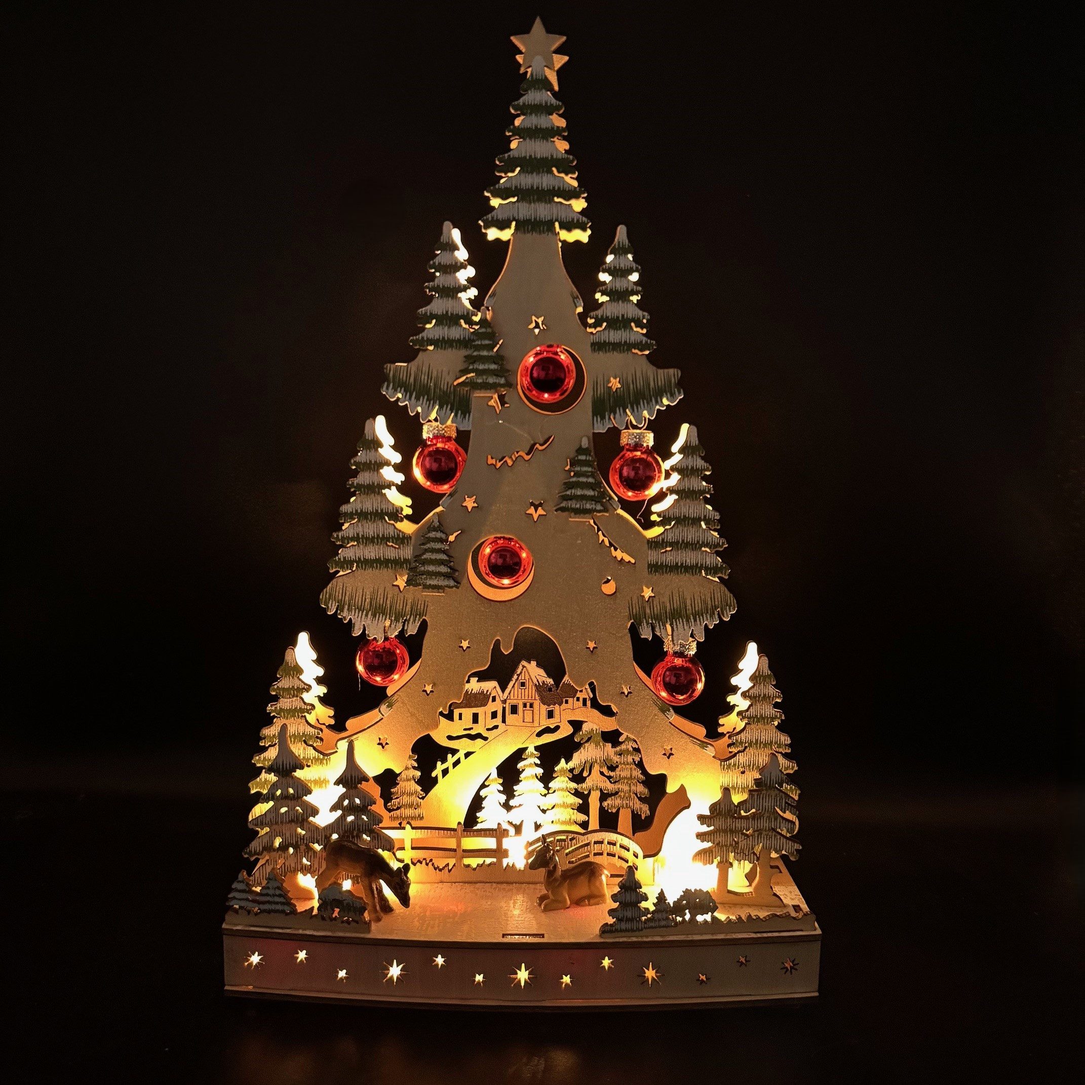 Online-Fuchs LED Dekoobjekt Lichterspitze Weihnachtsbaum aus günstig online kaufen