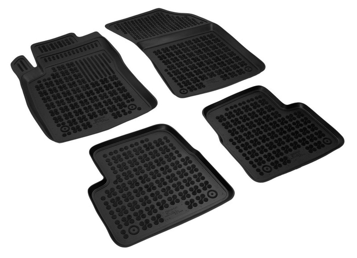 AZUGA Auto-Fußmatten Hohe Gummi-Fußmatten passend für Citroen C3 ab 10/2016, für Citroen C3 5-türer