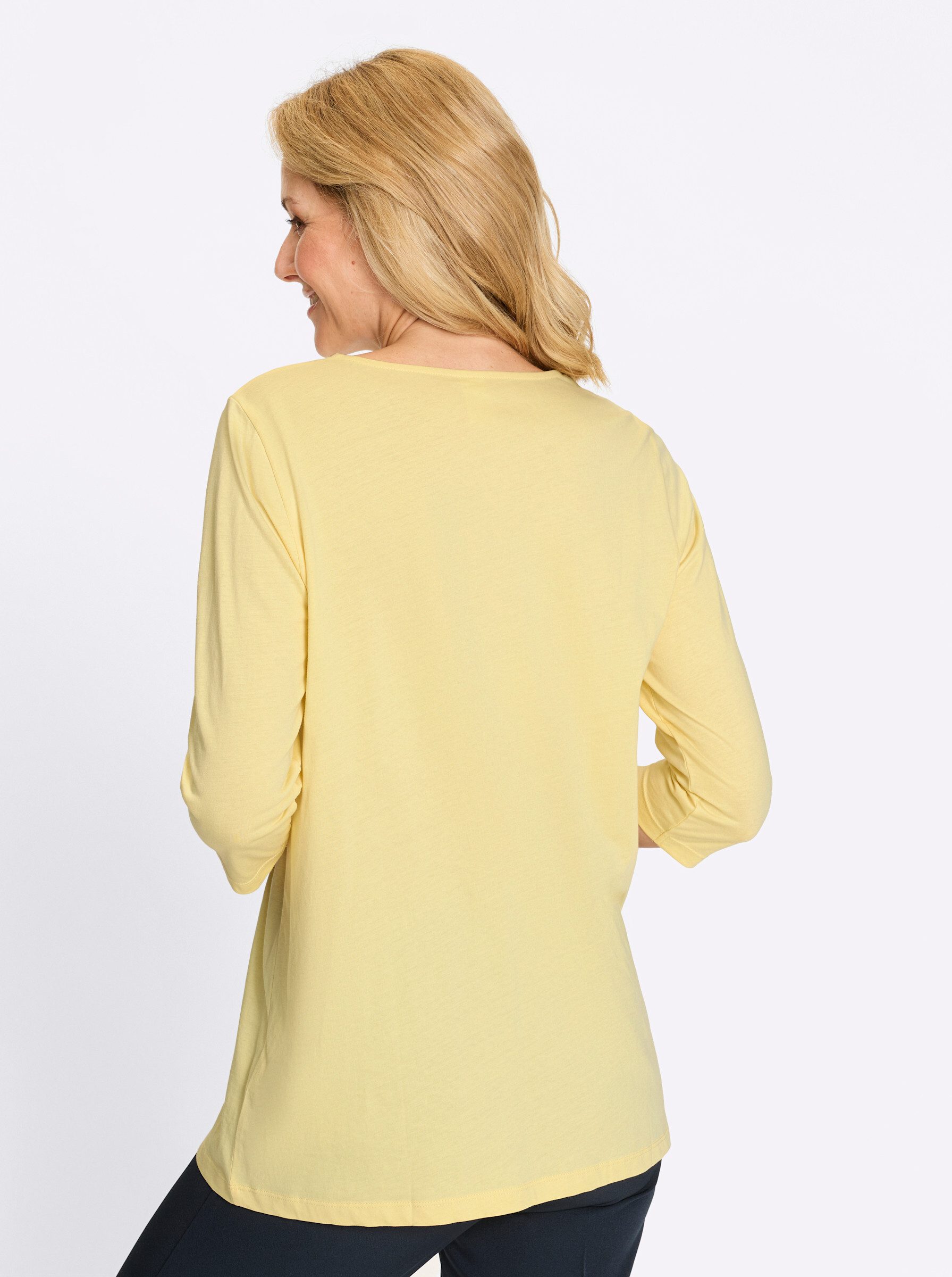 Sieh an! T-Shirt Longshirt . günstig online kaufen