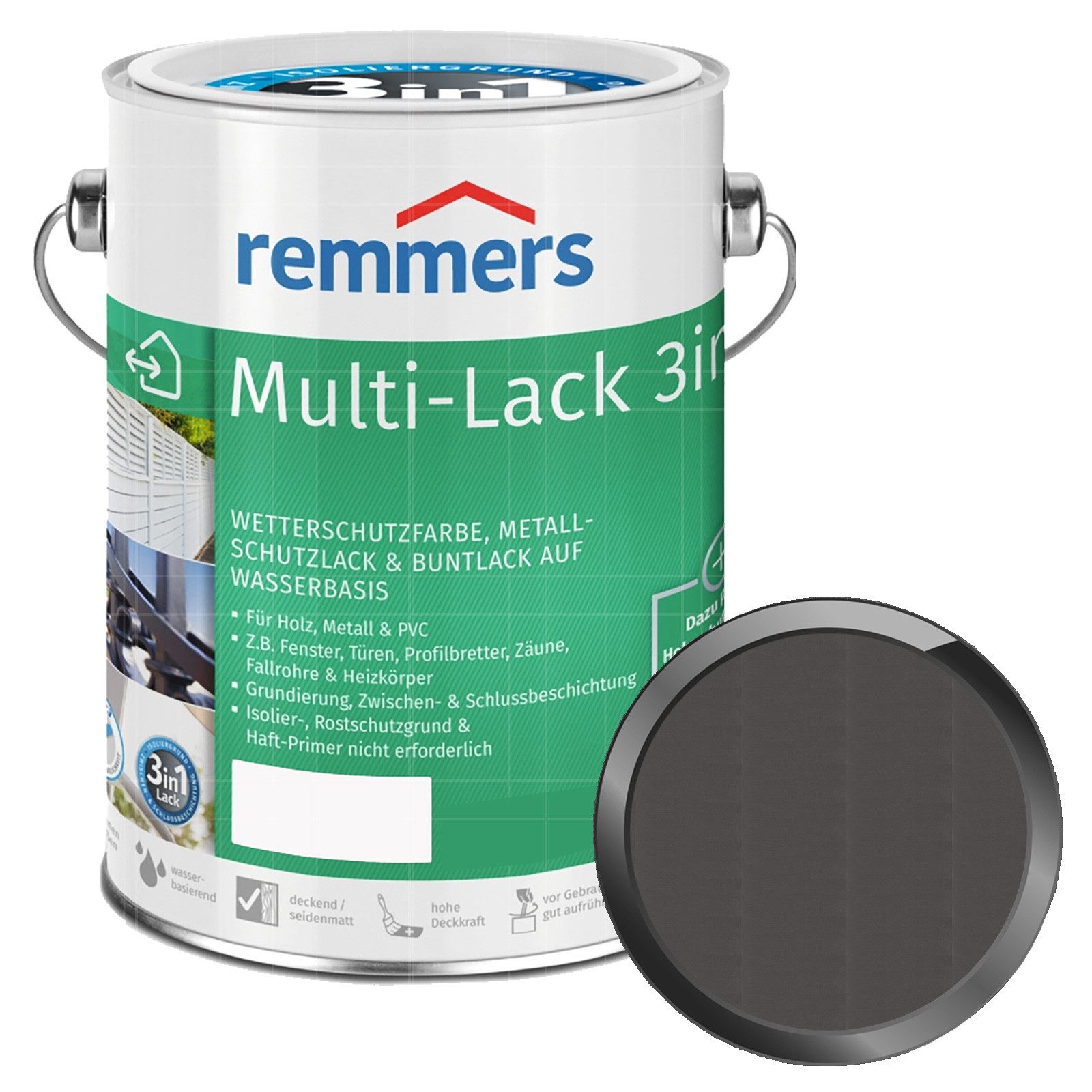 Remmers Metallschutzlack Multi-Lack 3in1 - 0,375 Ltr
