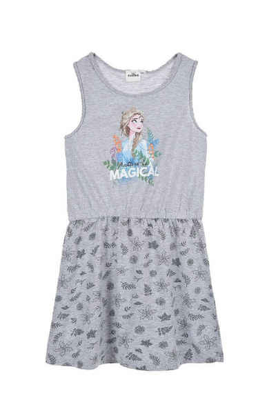 Disney Frozen Sommerkleid Mädchen Sommer-Kleid Kinder Jerseykleid