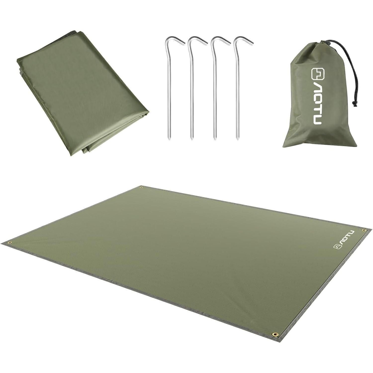 LuxusKollektion Zeltunterlage Zeltplane Camping Bodenplane Tarp Hängematte Leicht Regendicht Matte
