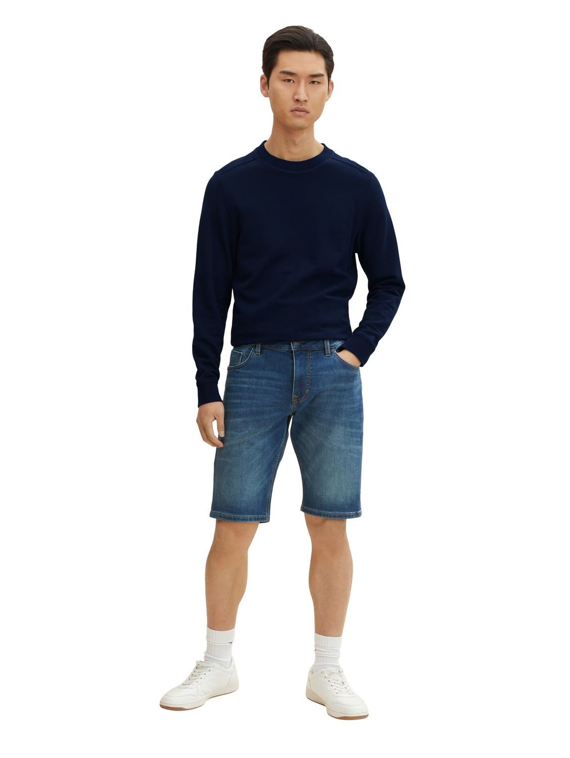 TOM TAILOR Jeansshorts JOSH mit Stretch