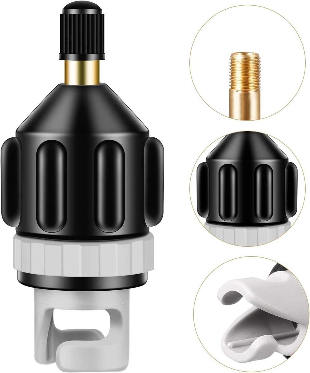 FELIXLEO Fahrradträger-Rahmenhalter Pumpenadapter Kompressor Adapter Ventiladapter für Paddle Motor Boot, (1-St) – Bild 3 von 5