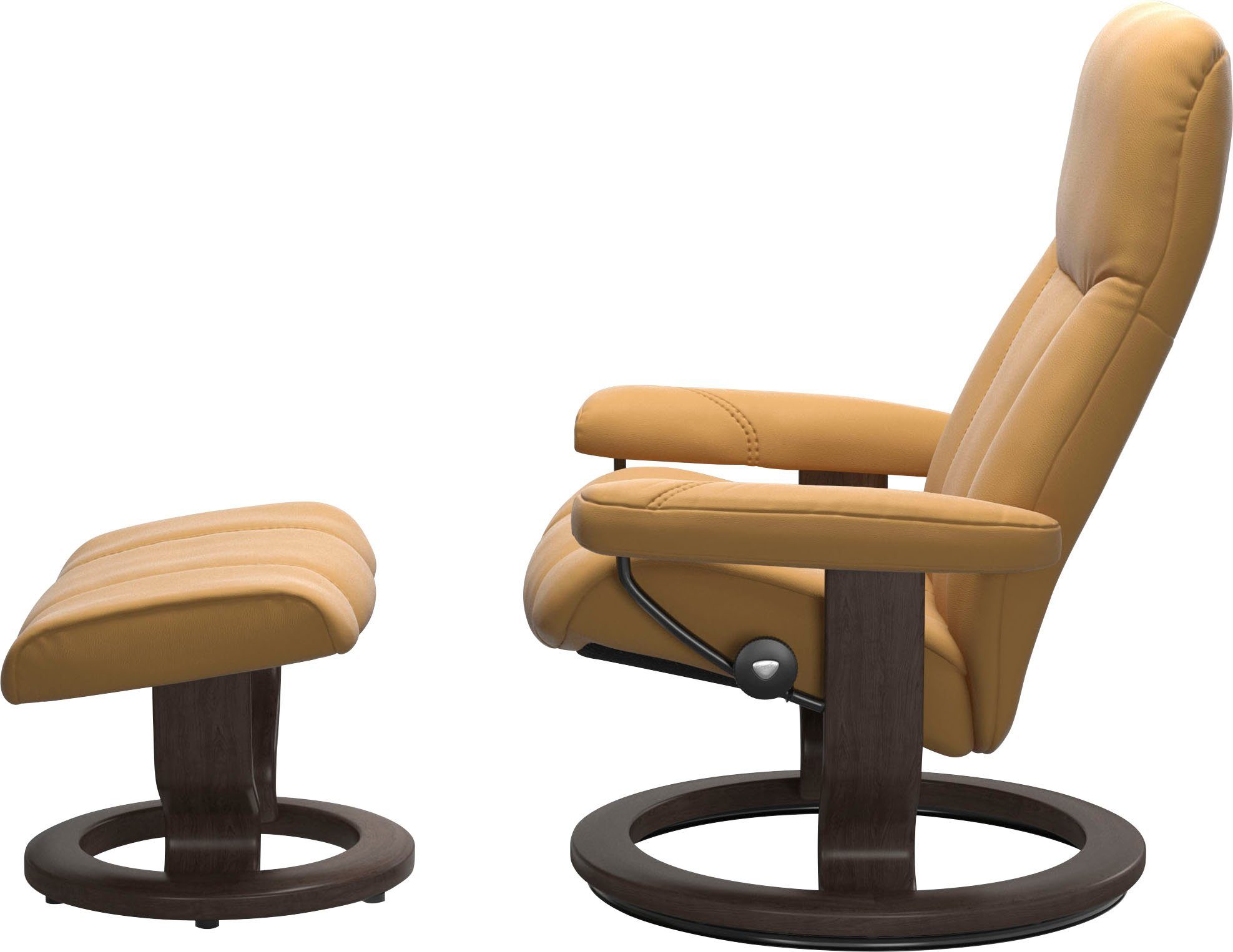 S, Wenge Stressless® mit Classic Größe Consul, Gestell Base, Relaxsessel