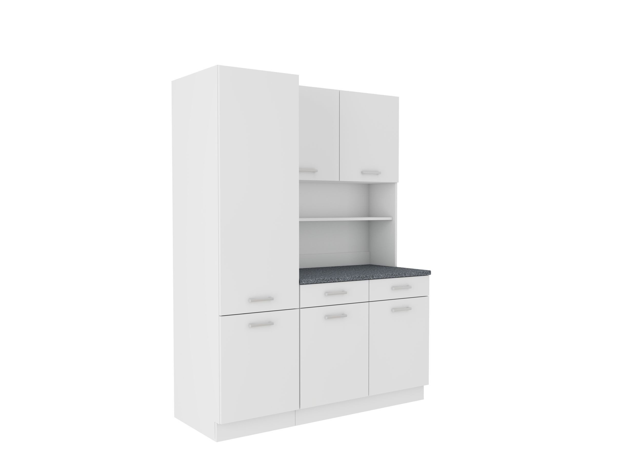 Küchen-Preisbombe Küchenzeile Mario 150 cm Küche Buffetküche Buffet Küchenb günstig online kaufen