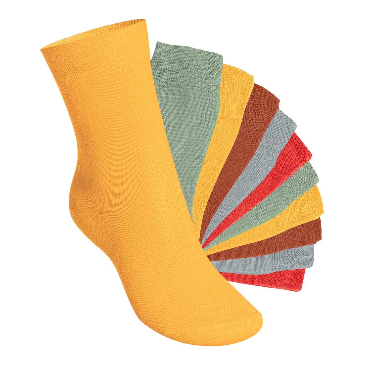 Footstar Basicsocken Everyday! Kinder Socken (10 Paar) für Jungen & Mädchen Urban Camouflage