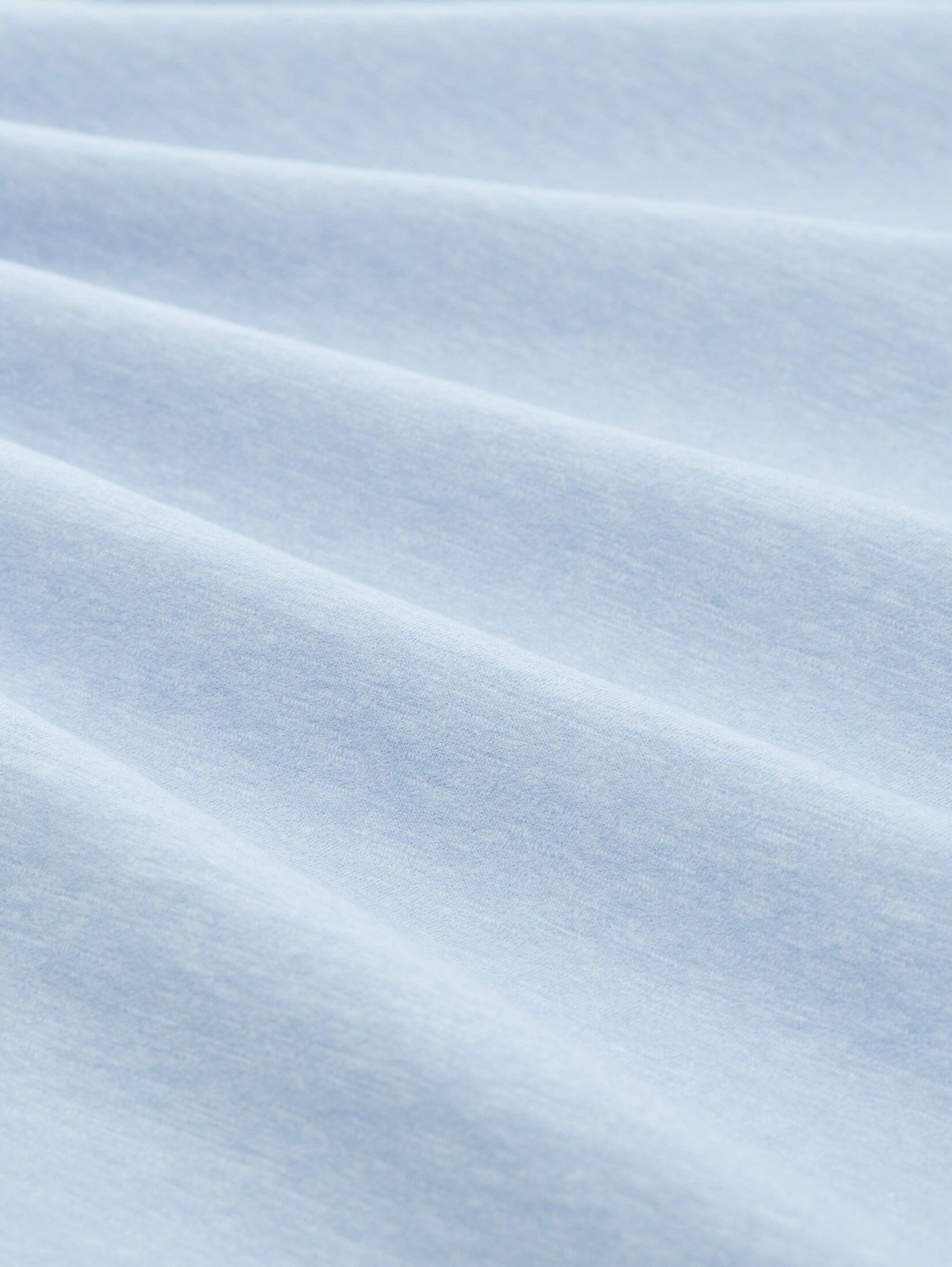 TOM TAILOR Denim T-Shirt T-Shirt T-Shirt in Melange Optik