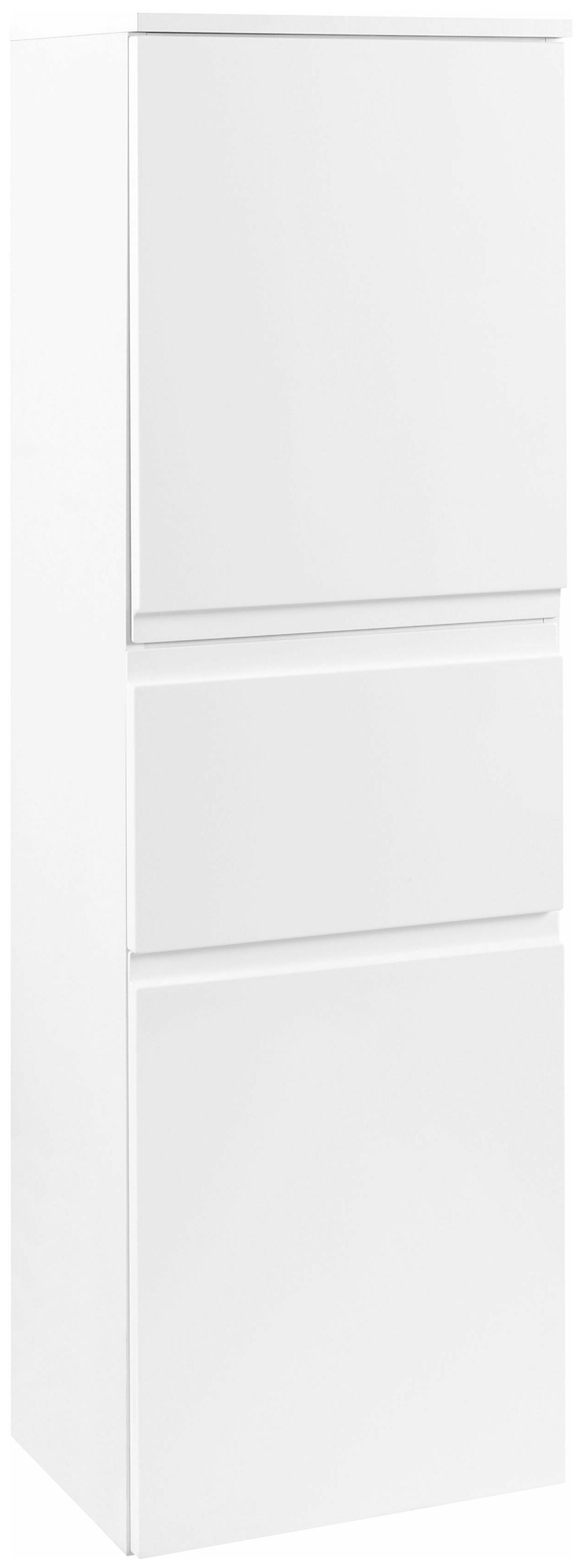 Basera® Midischrank Ilona 40 cm breit weiß, Badezimmermöbel