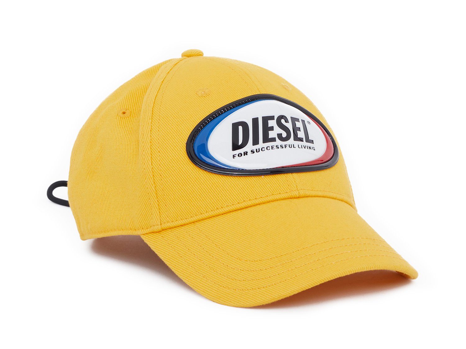 Diesel Baseball Cap Retro Kappe Mütze mit Kordelzug - C-Diaz Gelb
