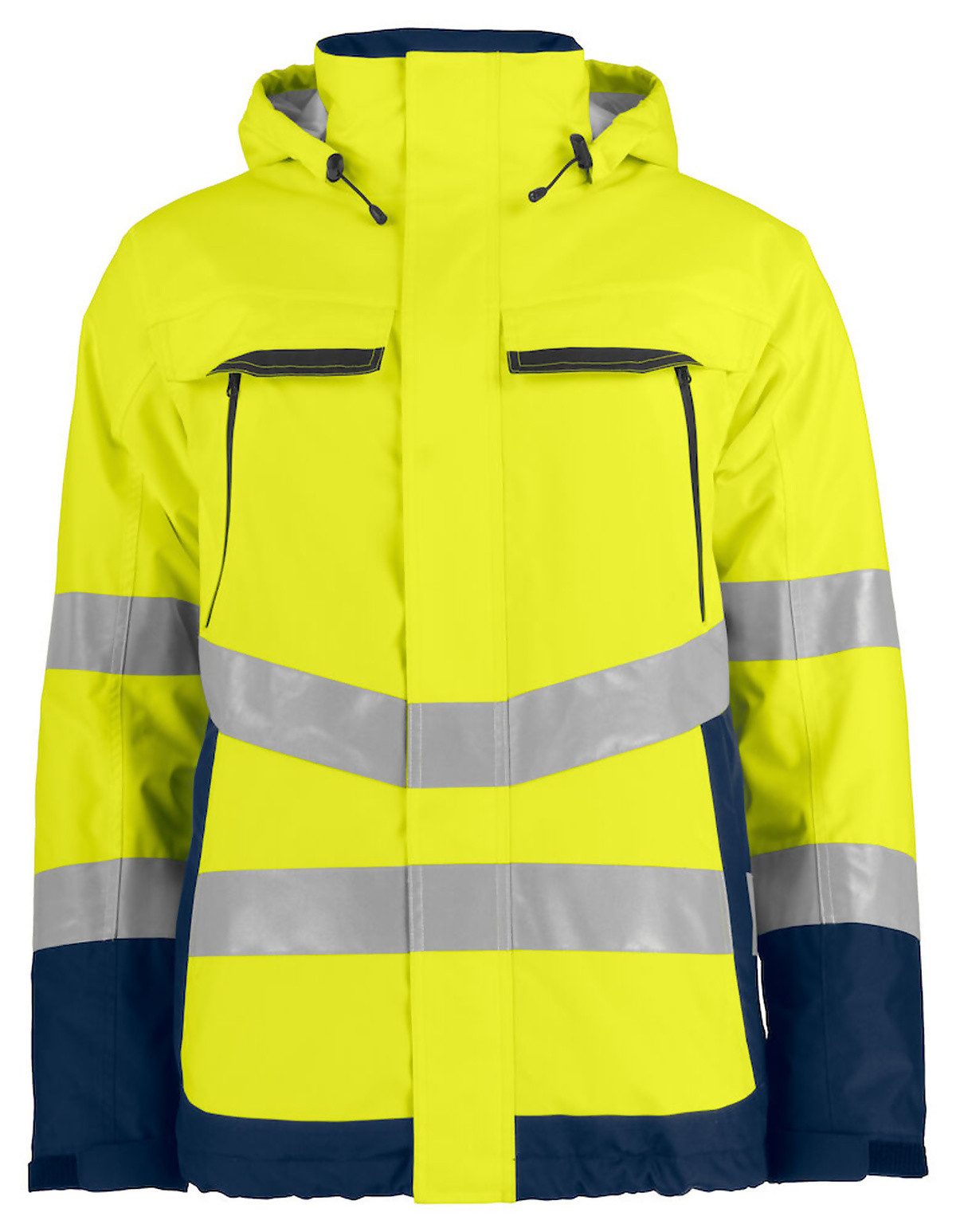 ProJob Arbeitsjacke 6441 GEFÜTTERTE JACKE EN ISO 20471 KLASSE 3